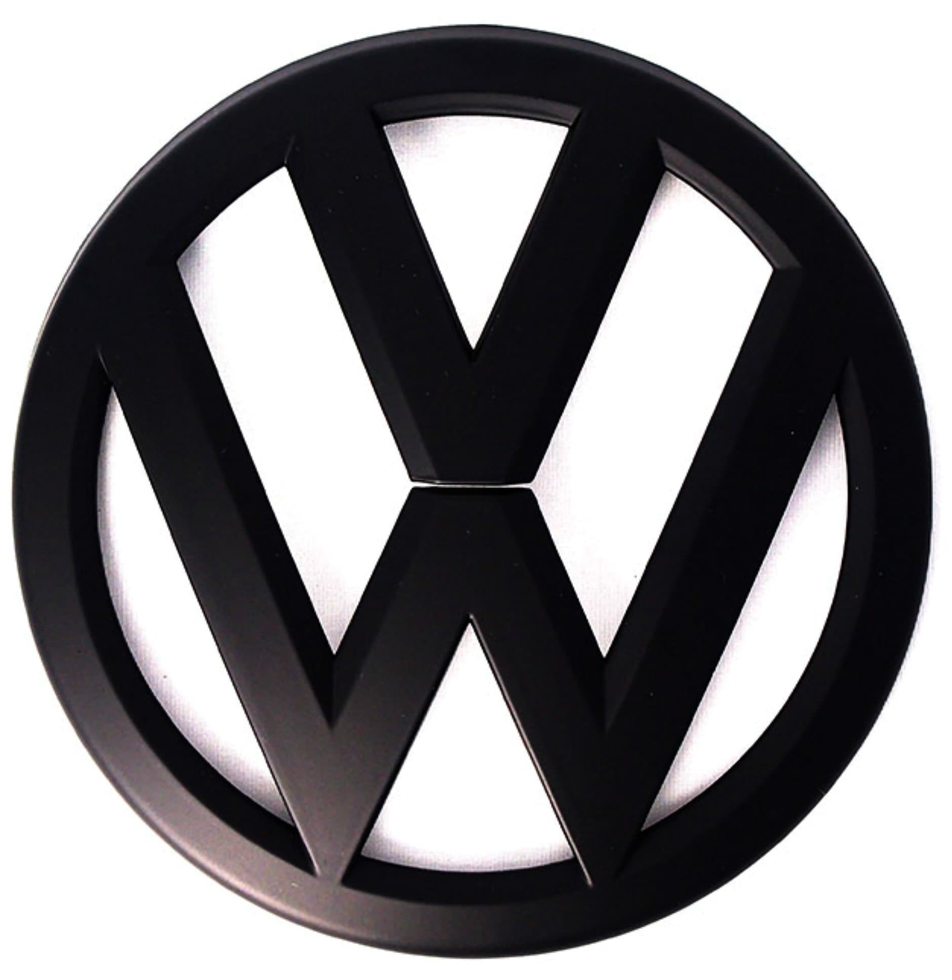 FRONT Grille Grill Emblem Badge Logo MATTE BLACK