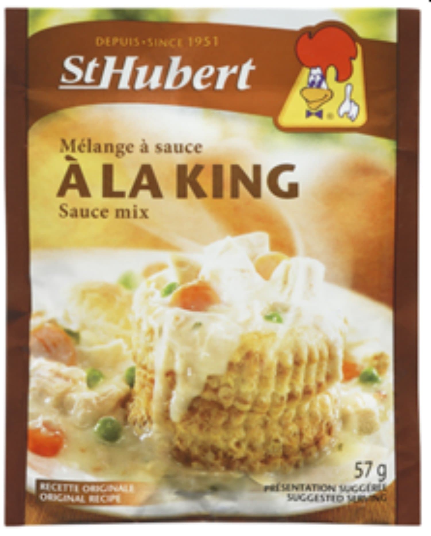 Poutine Gravy a La King By St. Hubert [LINE IS BEING DISCONTINUED!] | Comes with a LaPatate’s Poutine Army Sticker| One of Canada's Top Poutine Sauce Brands Delivered to Your Doorstep | Yield up to Three Poutines Per Pouch