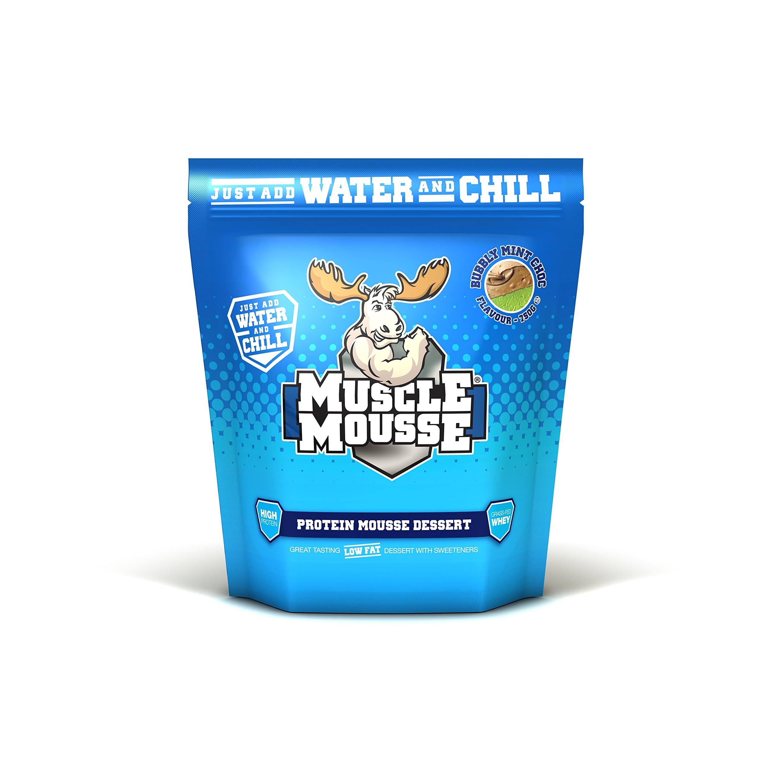 Muscle Mousse 750g Bubbly Mint Choc