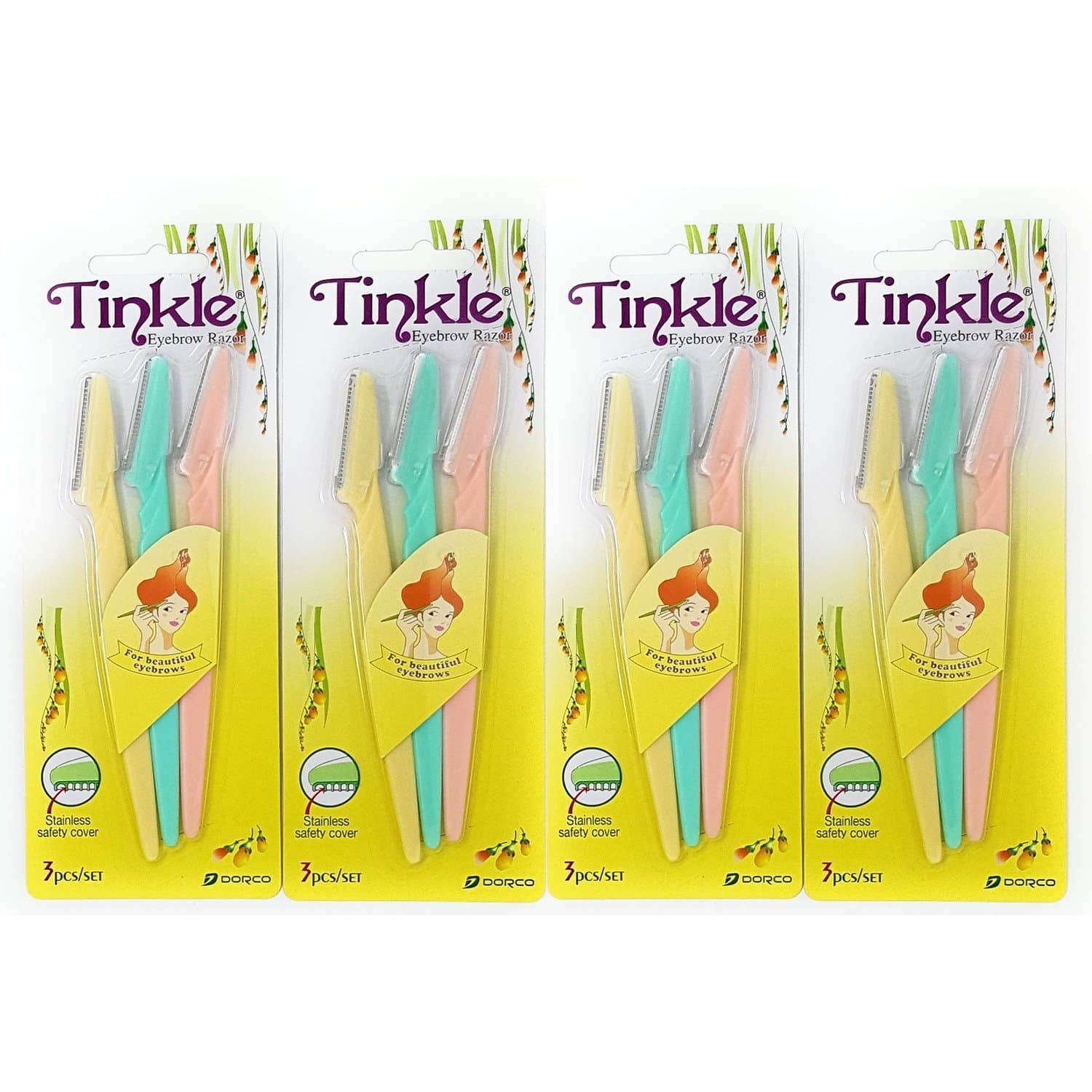 Tinkle Eyebrow Razor - 12 Pieces | ⭐️ Exclusive