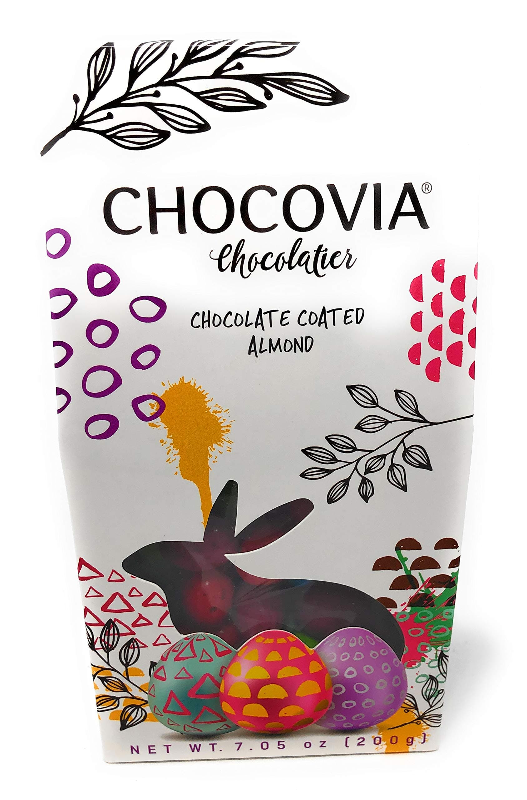 Chocolate Coated Almonds Speckled Eggs, Happy Easter 7.05 oz ~ Turkey