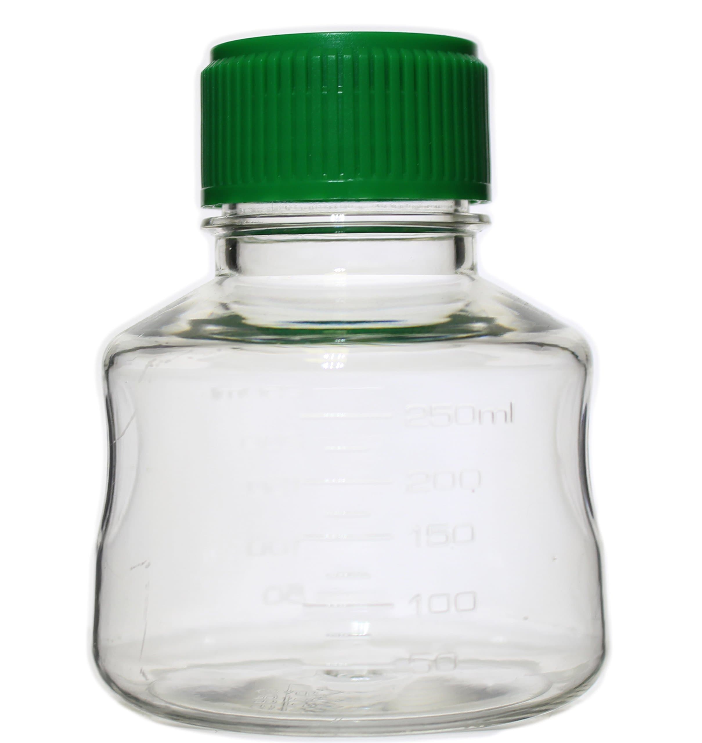 250 mL Vacuum Filter Reservoir Bottle, Polystyrene, Sterile, Individually Packaged