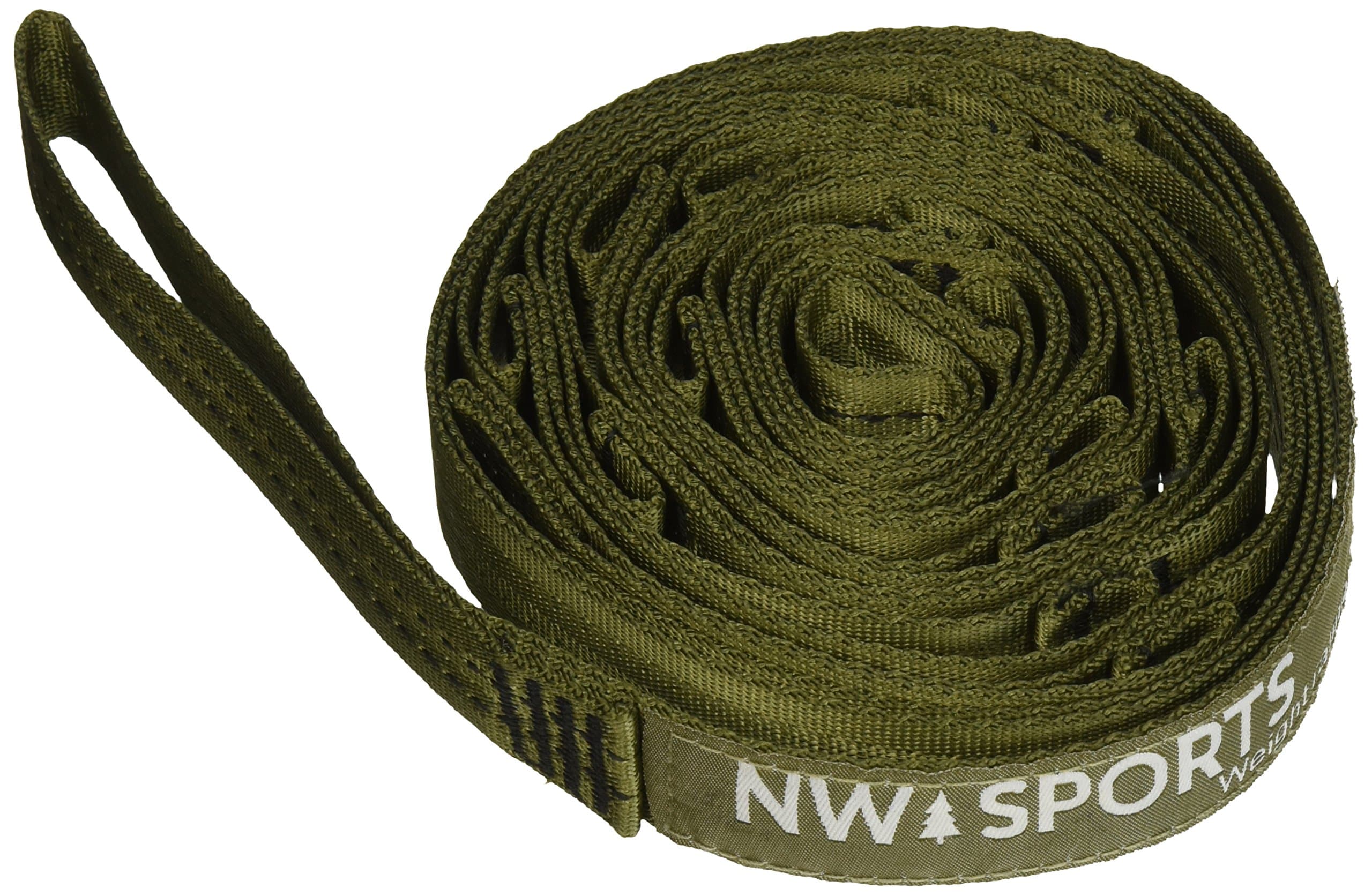 Hammock Tree Hanging Strap (The Only!500lb Weight Rating) Set of 2 By Nw Sports 100% Polyester No-stretch Hanging Portable Strap System
