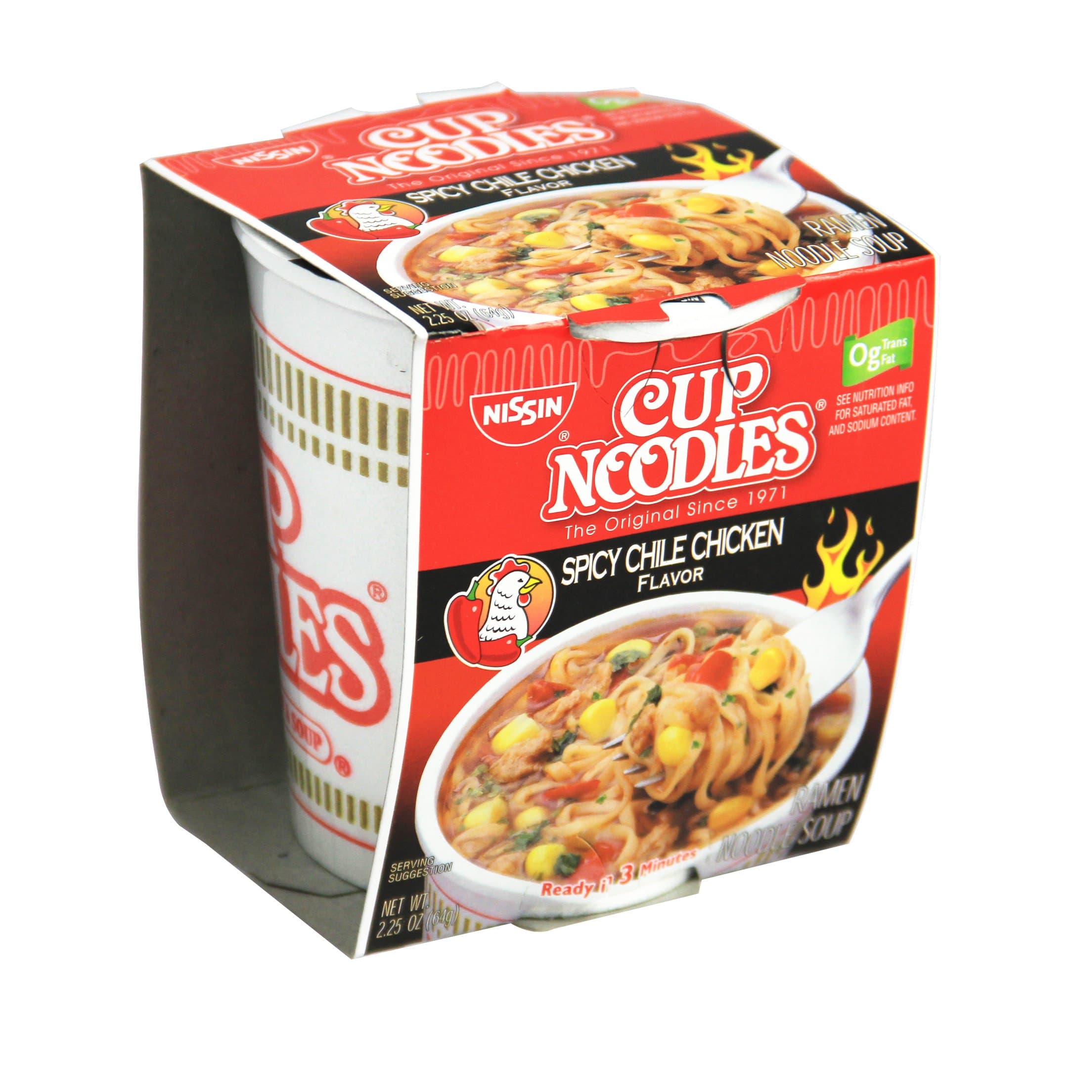 Cup Noodle Spicy Chicken, 2.25 oz