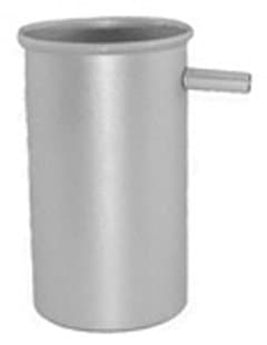 Overflow Can Large Steel for Water Displacement Experiment