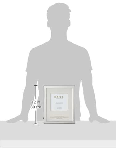 Flat Edge Silver Plated Frame - 8" x 10"