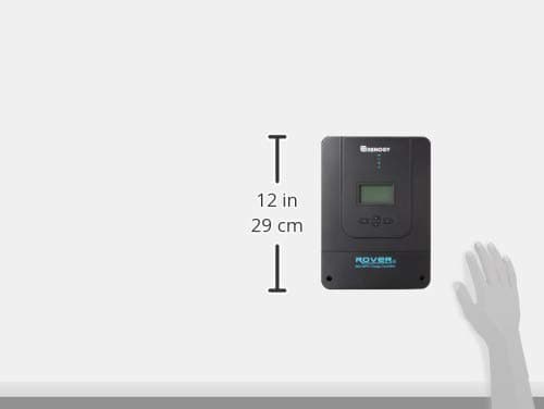 Renogy Solar Charge Controller 60A 12V24V36V48V DC Input Auto Parameter MPPT Charge Controllers for Solar Panels Adjustable LCD for Gel Sealed Flooded Lithium Battery