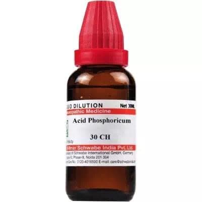 ACIDUM PHOSPHORICUM 30C 30 ML SCHWABE