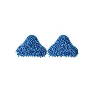 2 x MICROFIBER BLUE CORAL PADS FOR 5 IN 1 X5 H20 STEAM MOP hany