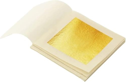 24k Gold Leaf Booklet (25 sheets /Transfer Type (Patent) by L.A. Gold Leaf