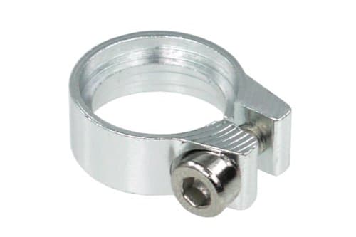 Phobya Hose Clamp Hexagonal - 10mm to 11mm : Silver