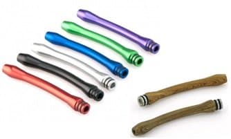 Genuine Kamry K1000 e Pipe Replacement Drip Tip / Mouth Piece - Various Colours (Walnut)