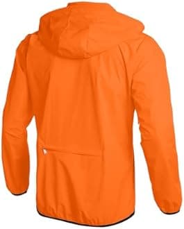 COOFANDY Men's Packable Rain Jacket Lightweight Waterproof Raincoat with Hood Outdoor Running Hiking Cycling
