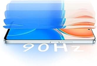 HONOR X8 Unlocked Smartphone Silver 6 + 128GB 90Hz 6.7 Inch Curved Screen, Dual SIM, Android Smartphone with 64MP Quad Camera 22.5W SuperCharge