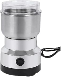 300g Grain Mill Grinder, 304 Stainless Steel Grain Mill High Speed Commercial Spice Grinder, Ultrafine Grain Household Flour Mill, Kitchen