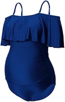 GINKANA Maternity Swimsuits Maternity Swimwear Womens Summer Bikinis Tankini Pregnancy Beachwear