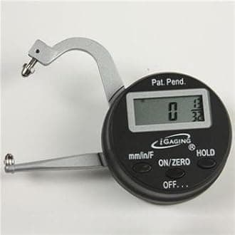 iGaging Digital Electronic THICKNESS GAGE 0-1"/25mm MICROMETER CALIPER Inch/mm/Fractions