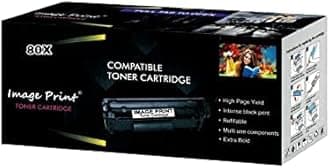 80X Black / CF280X Toner Cartridge Compatible with HP M401, M401d, M401dn, M401dne, M401dw, M401n, M425, M425dn, M425dw Printer (Pack of 1)