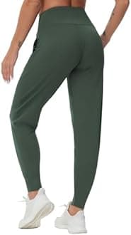 The Gym People Women's Joggers Pants Lightweight Athletic Leggings Tapered Lounge Pants for Workout, Yoga, Running