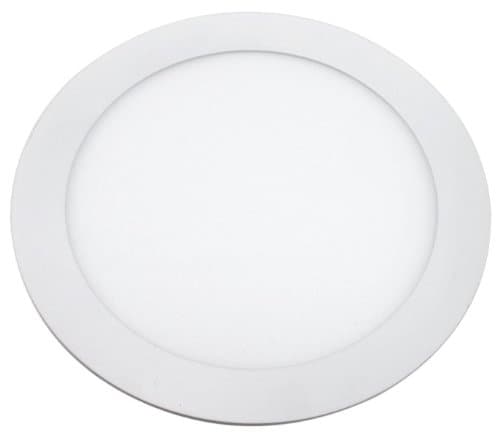Led Panel 12w Warm White Color Rounded Slim Ac85-265v 60 Pcs SMD 2835 Led Chip Spotlight High Powered Energy Efficient Long Life Interiors 50,000 Hours Ceiling Light