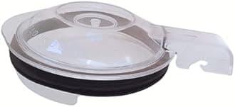 Kedari Enterprises Medium/Big Mixer Jar Lid Compatible for PANASONIC Models MX-AC555, MX-AC400, MX-AC350, MX-AC310, MX-AC300, MX-AC250, MX-AC220, MX-AC210 (Polycarbonate, Clear), (Pack of 1Unit)