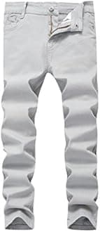 Boy's Skinny Fit Stretch Fashion Jeans Pants