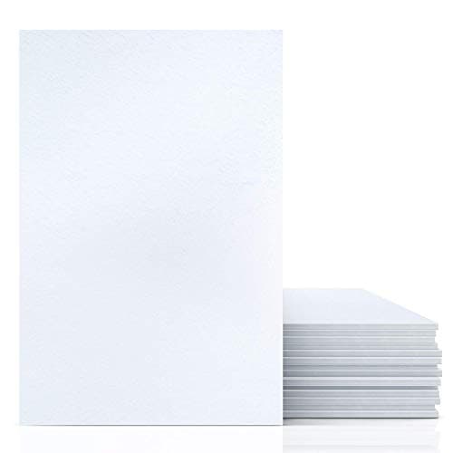 White Foam Board 12 x 18 – 15 Pack, 3/16" (5mm) Thick Foam Core Poster Board Sheets for Art, Crafts, Vision Board, School Projects, Presentations & Signs