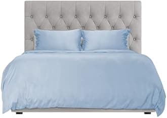 Hotel Sheets Direct Duvet Cover Bed Linen Set, 3 -Piece Set, Light Blue, Full