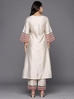 INDO ERA Women's Liva Solid Straight Kurta (21EEE4705_Black_XS-Size)