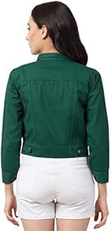 FUNDAY FASHION Men's Denim Blend Standard Length Jacket