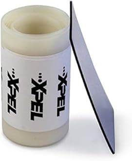 XPEL TW4T20 Clear 4" x 20' black bed rail guards