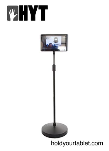 BakRak Weighted Floor Stand for iPad and Most Tablets. Bakbone Accessory line.
