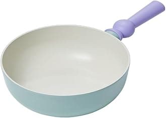 Neoflam Better Finger Macaroon Color Cast Aluminum Wokpan 9 inch Mint Green Induction (IH)