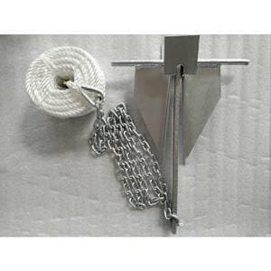 Boatworld 3.5kg Danforth Anchor Kit Galvanised