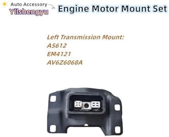 3Pcs Engine Motor Transmission Mount Set Compatible with Focus 2012 2013 2014 2015 2016 2017 2018 2.0L L4 Replacement for A5520 CV6Z6068A A5646 CV6Z6038C A5612 AV6Z6068A