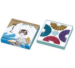 nippon kodoAsian Elegance - Cho-Cho-San Assorted 36 Cones with Mini Cramic Holder, Sandalwood, Aloeswood, Pine, Cherry, Japanese Quality Incense