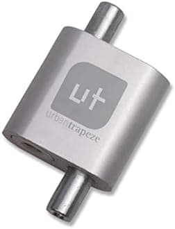 UrbanTrapeze 3.0 Cable Stop - Adjuster And Gripper For ⅛ Inch Steel Cable Or Wire Rope - No Crimping Tool Needed - Pack of 25