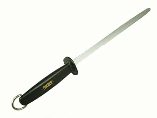 Fischer Sharpening Steel 10" - BLACK PLASTIC