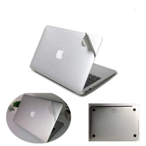 CABLESETC™ Silver MacGuard Full Body Skin Protector for Apple MacBook 12 inch Retina A1534