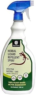 OrganicDews Herbal Lizard Repellent Spray (500 ml) - Powerful Repellent Formulation with Peppermint oil and other Essential oil - Ready to Use - 500 ml