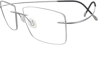 Circleperson Rimless Titanium Eyeglass frames Men Hingeless Light weight 55-18-140