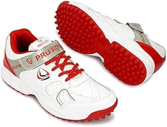 PRO KVH Men's Cricket Spikes Shoes | Extended Plus Series with Maximum Energy Return, Upgraded for New Generation of Cricket | Rubber Toe for Stability and Support