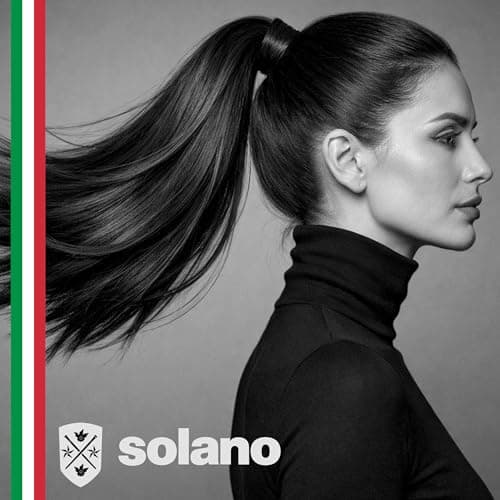 Solano 2 in 1 Dryer Attachment Universal Professional Comb & Concentrator | Italian Made | Straighten Hair | Comb Gentle on Scalp