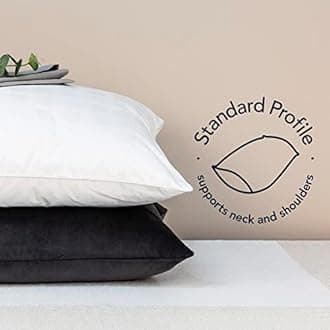 Snuggledown Hungarian Goose Down Double Duvet - 10.5 Tog All Year Round Premium Quilt Ideal for Summer & Winter, 2 Soft Pillows - Jacquard Cotton Cover, Machine Washable, Size (200cm x 200cm)