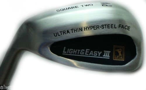 LPGA Square Two Women's Light & Easy III Pitching Wedge Graphite Golf Club LH