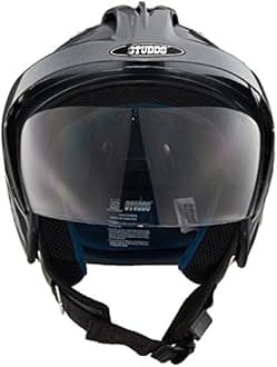 Studds KS-1 Metro Open Face Helmet (Gun Grey, L)