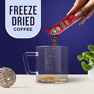 Pack of 10 Premium Instant Coffee Sachets | 2g Each - Flavoured Coffee Pouch | 5 Delicious Flavours - Original/Hazelnut/French Vanilla/Filter Coffee/Xpresso | Travel Pack - Easy to Use & Carry | Makes 10 Cups