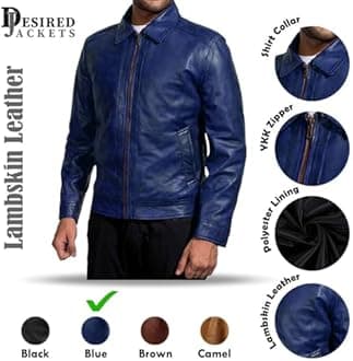 Desired Jackets Mens Men's Leather Jacket Men's Leather Jacket