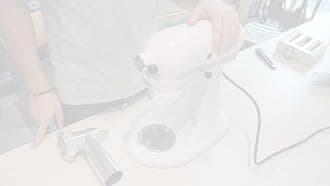 Metal Food Grinder Attachment for KitchenAid Stand Mixer, AMZCHEF Meat Grinder Attachments Included 3 Sausage Stuffer Tubes & Holder, 4 Grinding Plates, 2 Grinding Blades, Burger Press, Cleaning Brush