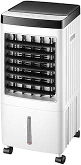 Portable Air Conditioners, 3-IN-1 Portable AC Unit with 2.6 Gal Water Tank for 40H Cooling, Evaporative Air Cooler with 4 Modes & 3 Speeds, Fast Cooling Windowless Air Conditioners for Home Use